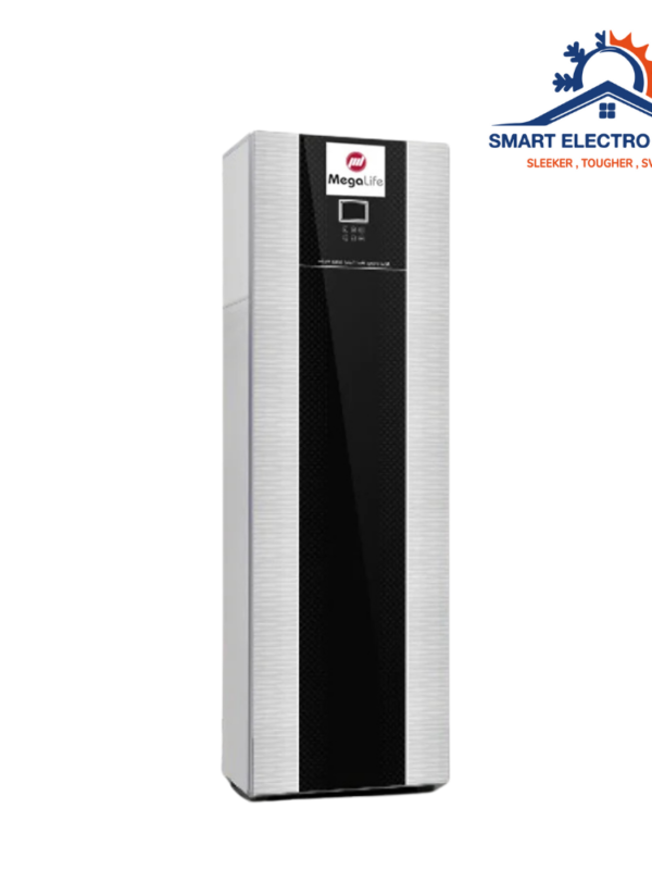 Chauffe-eau thermodynamique Mégalife 150L, solution économique et écologique avec livraison gratuite et installation en option au Maroc.