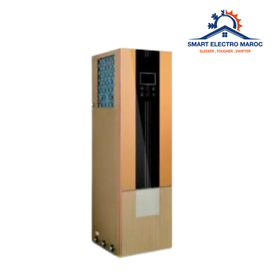 Chauffe-eau thermodynamique Mégalife 200L, solution économique et écologique avec livraison gratuite et installation en option au Maroc.