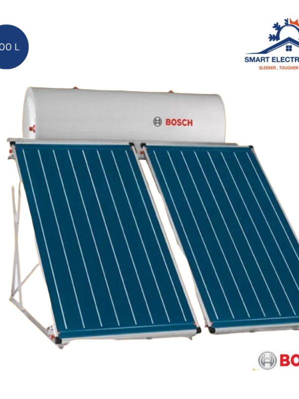Chauffe-eau solaire Bosch 300 L, solution écologique et performante, avec installation en option et livraison gratuite au Maroc.