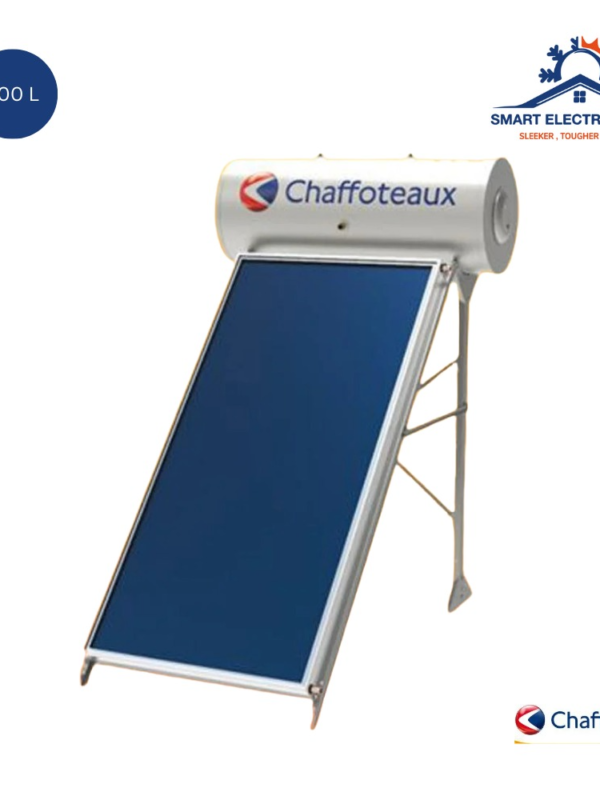 Chauffe-eau solaire Chaffoteaux 200 L, solution durable et économique, avec installation en option et livraison gratuite au Maroc.