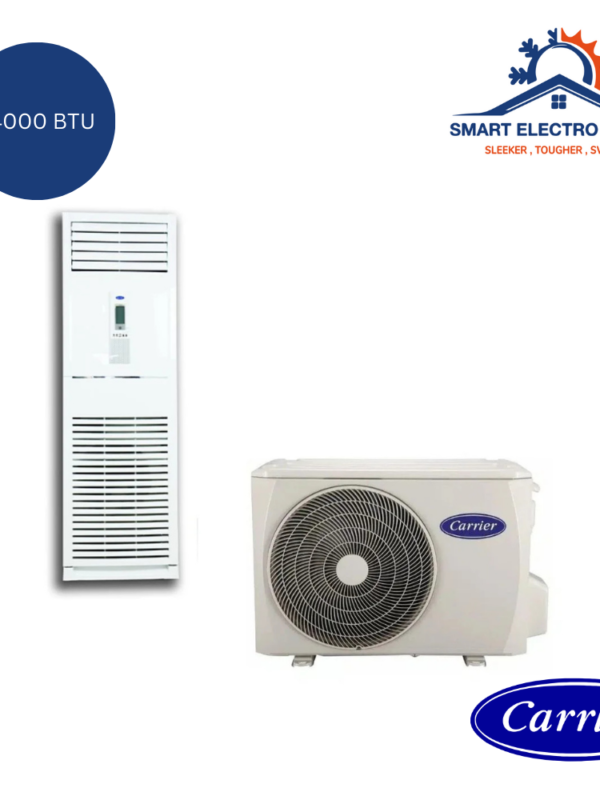 Climatiseur Armoire Carrier 24000 BTU R410, idéal pour les grands espaces avec installation en option et livraison gratuite au Maroc.
