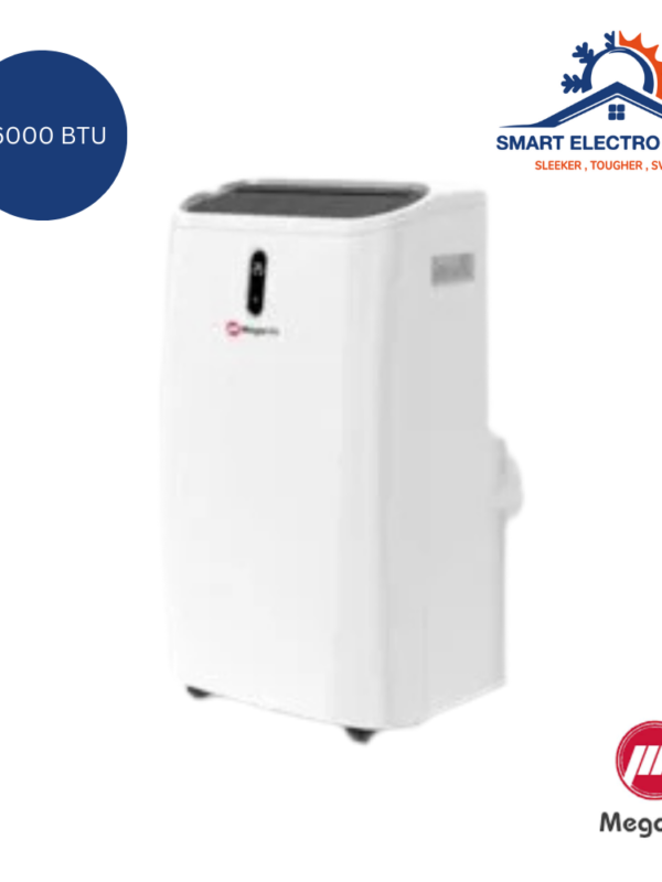 Climatiseur Mobile Mégalife 16000 BTU, solution flexible pour un refroidissement rapide au Maroc.