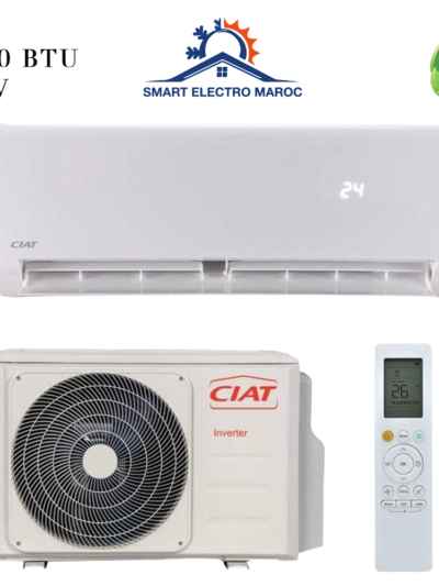 Climatiseur Split Mural CIAT 24000 BTU Inverter, puissant et écoénergétique.